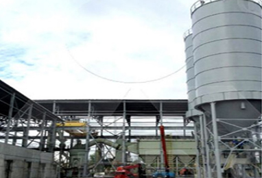 fly ash processing plant