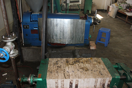 oil press in the indian project
