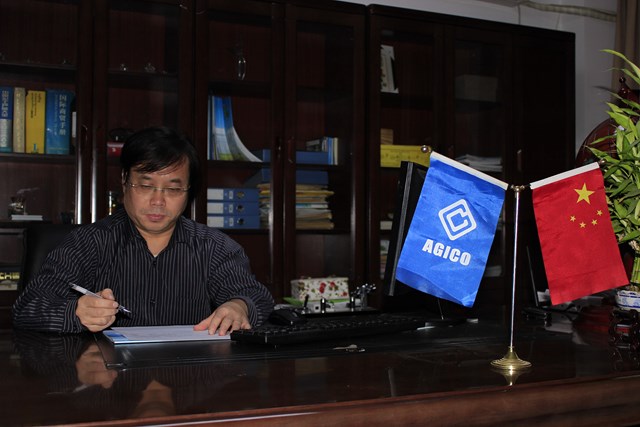 Richard Chen, the big boss of AGICO GROUP